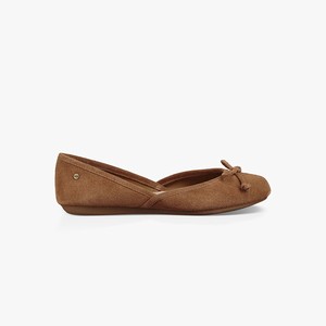 Ugg Lena Women Flats Brown (4965NBATC)